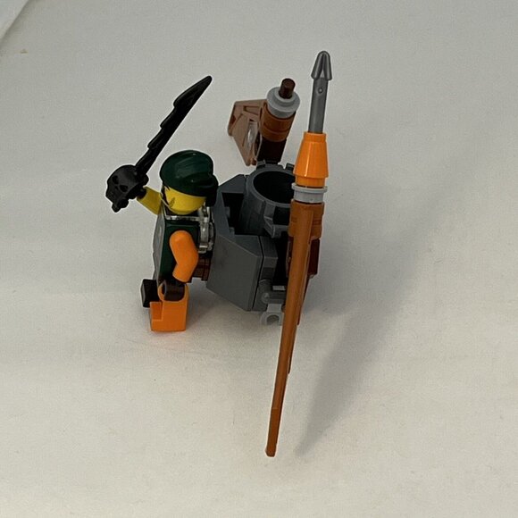 Lego Ninjago 70600 Ninja Bike Chase Pirate Flyer Kai’s Bike Incomplete 1 Minifig - Picture 13 of 16